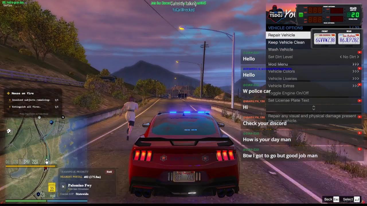 COME JOIN! :D Playing FiveM on TSDOJ ERS RP **11/22/2025**