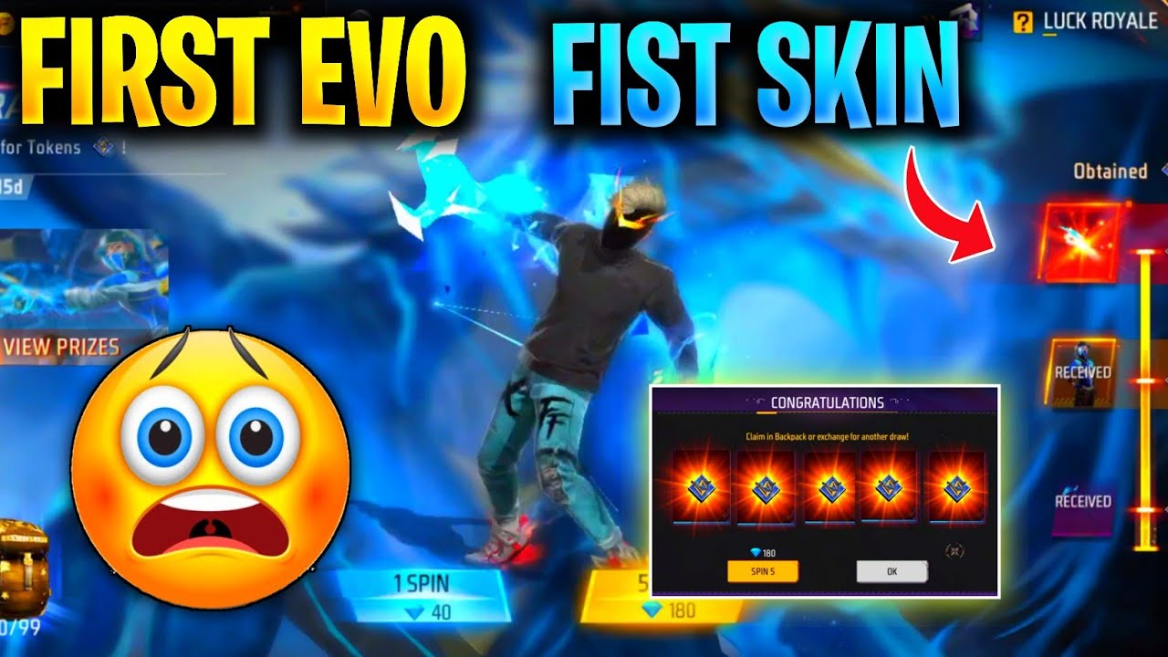 First Evo Fist Skin Free 🤑 | New Token Tower Event 😲