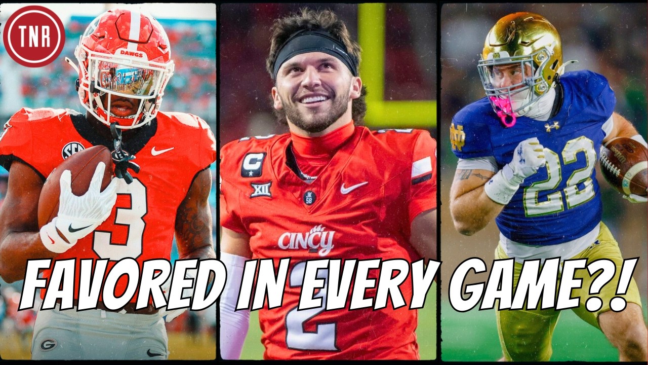 College Football Teams Favored in Every Game? Notre Dame, Texas Tech & 2026 Predictions