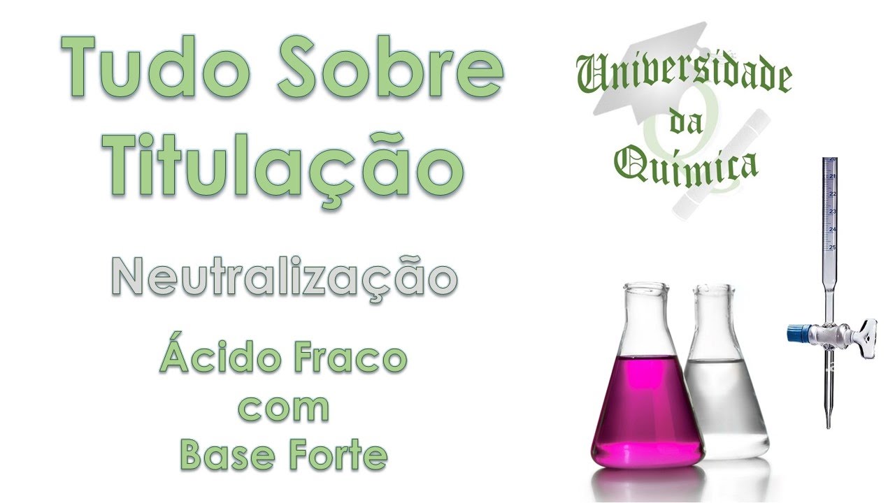 Tudo sobre Titulação #2 Titulação de Ácido Fraco com Base Forte