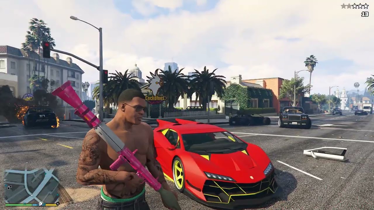 INSANE GTA 5 Police Chase with Supercar & RPG | Cinematic Action
