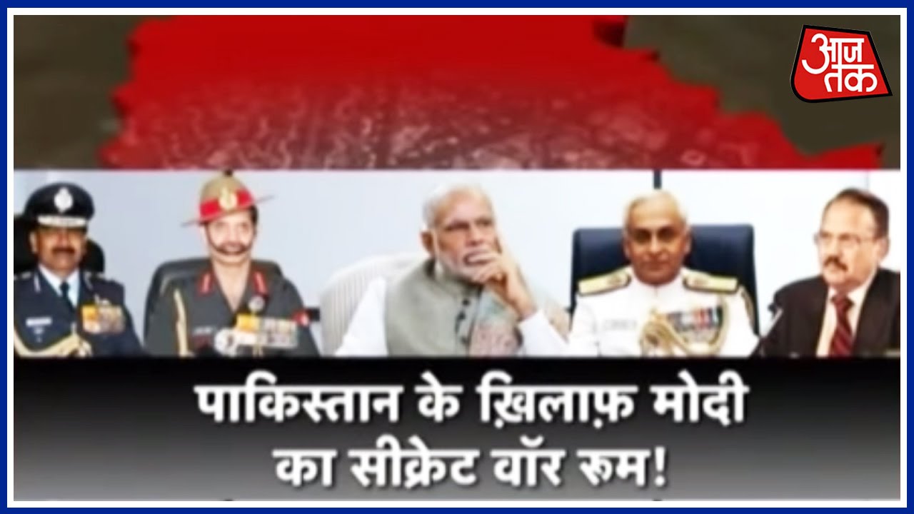 PM Modi Briefed At Army's War Room Over Terror Camps In Pakistan