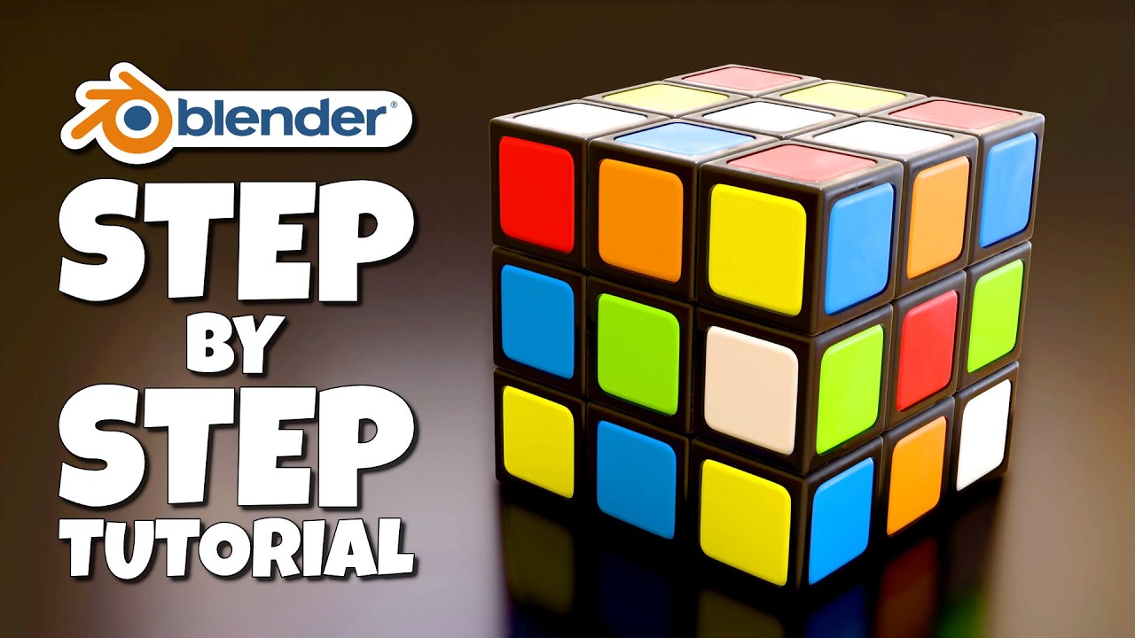 Beginner Blender Tutorial | Rubik’s Cube