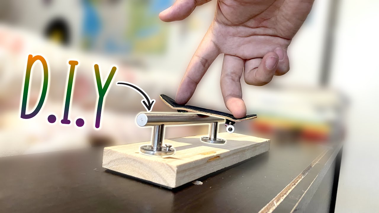 ทำ Rail Fingerboard เล่นเองง่าย ๆ