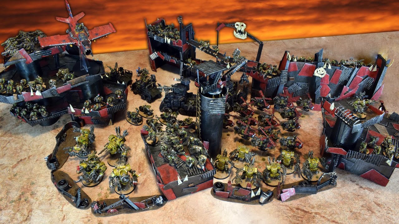 Строительство целого форпоста орков за 8 часов или меньше (Warhammer 40k)