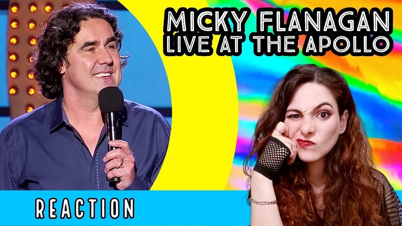 American Reacts - MICKY FLANAGAN - Live At The Apollo