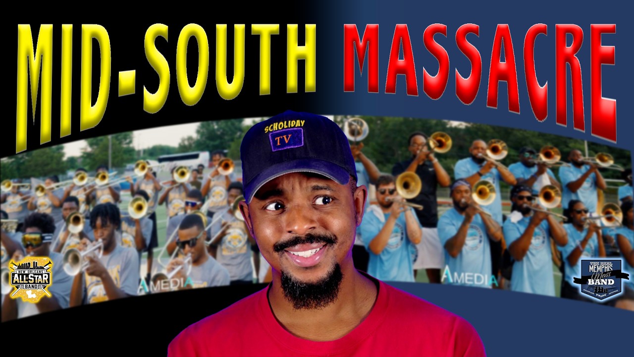 Memphis Mass Band vs New Orleans Allstar Band 2024 Mid South Massacre Reaction Review Steven Holiday