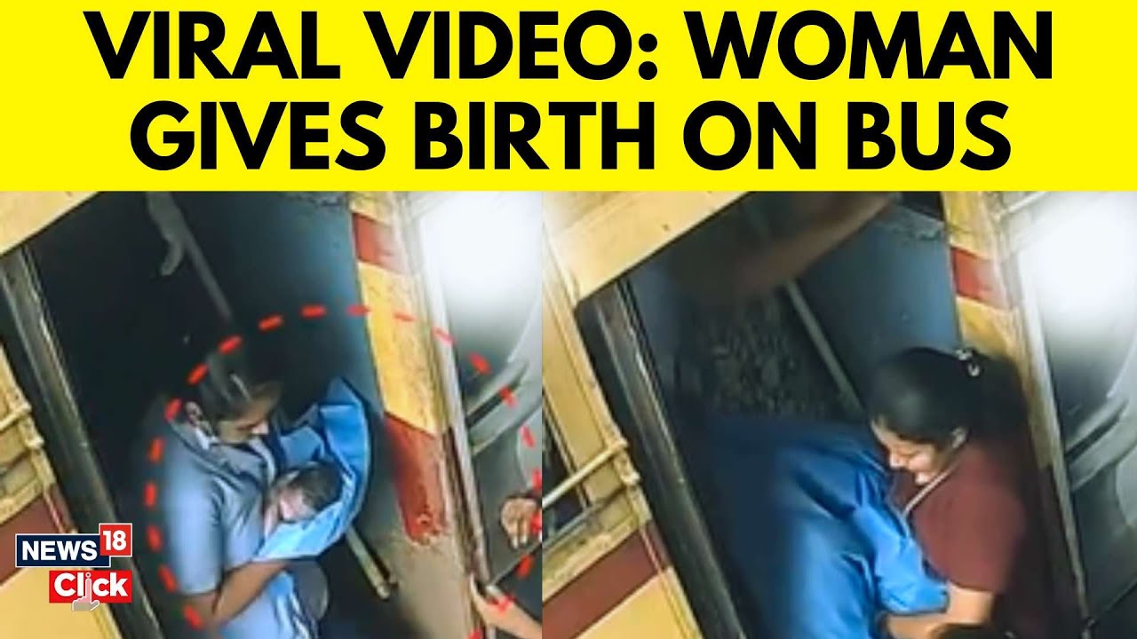 Quick-Thinking Driver Saves the Day: Woman Gives Birth on KSRTC Bus in Kerala | Kerala News-N18V