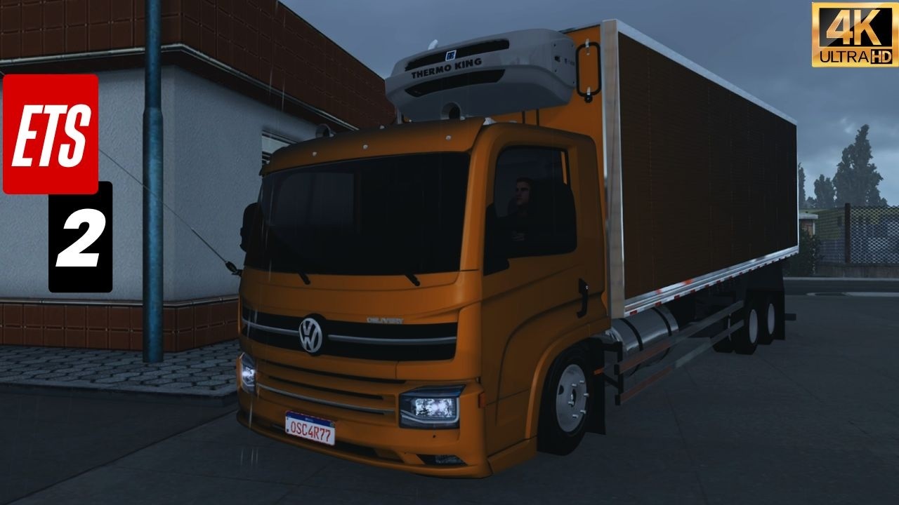 ETS 2 1.58 - VW DELIVERY - Mod gratis - G29 Steering Wheel - 4K
