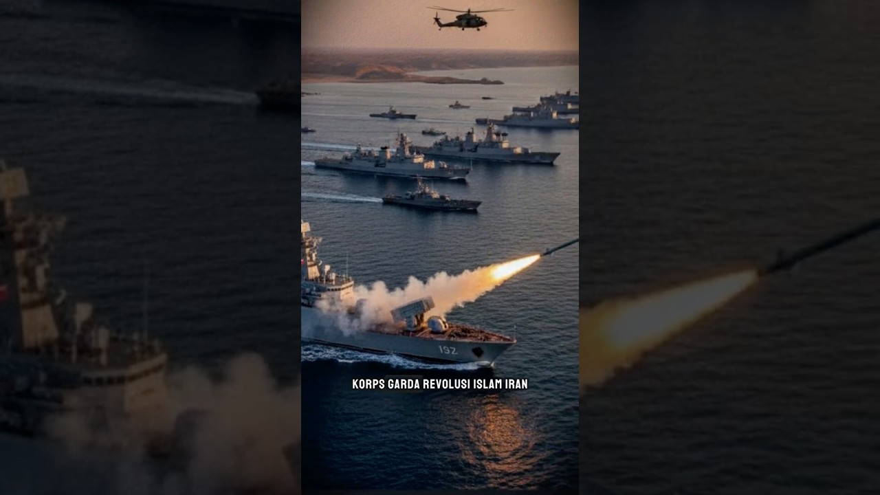 Korps Garda Revolusi Islam Iran Gempur Armada Laut Kelima Amerika di Bahrain