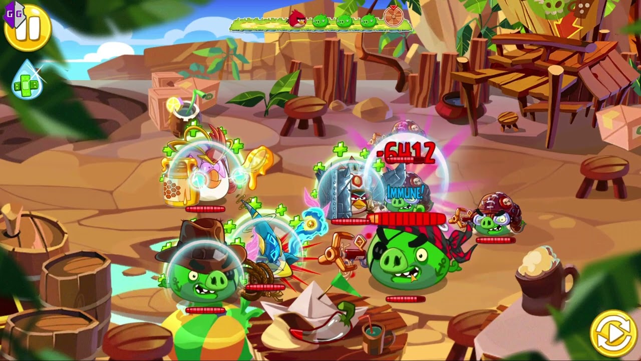 Angry Birds Epic - Cave 26 Level 3 w/ Pigiana Jones