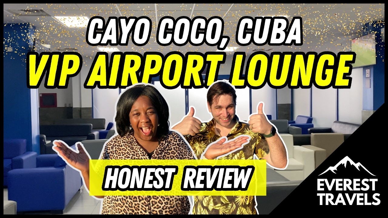 Cayo Coco VIP Lounge Experience | Jardines Del Rey Airport Cuba