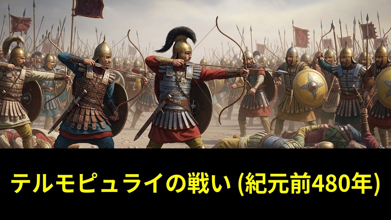 テルモピュライの戦い 紀元前480年
