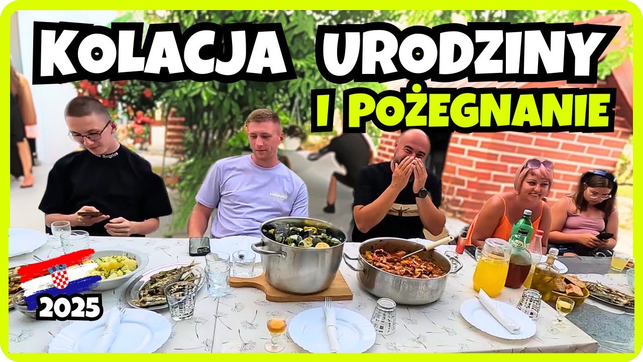 Pyszna ośmiornica i trudne pożegnania -Taki był nasz wieczór.