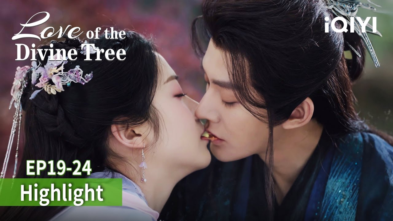 👄👄Mu Qingge kiss to save Su Yishui | ☂️Love of the Divine Tree | iQIYI Philippines