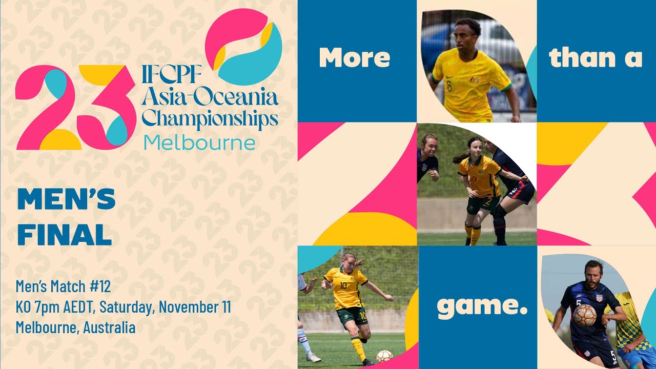 Men's Final | IFCPF Men's Asia-Oceania Championships