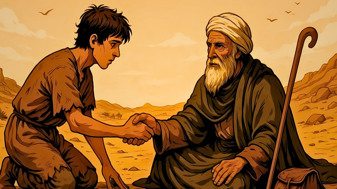#قصة الشاب اليتيم الذي ساعد شيخًا غريبًا… فاكتشف سرًا غيّر حياته إلى الأبد! | حكاية مليئة بالعبر