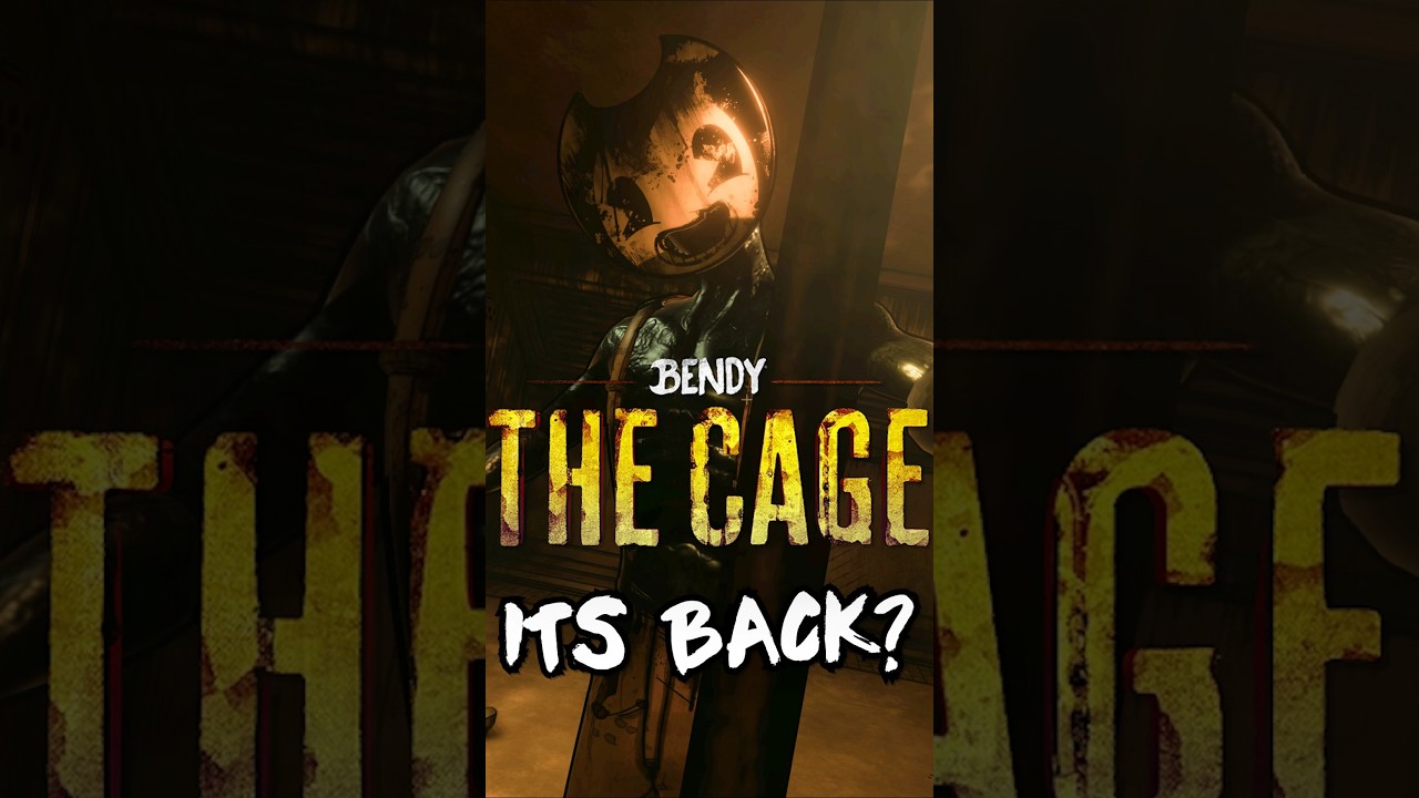 Is #Bendy The Cage back? #bendyandtheinkmachine #bendyandthedarkrevival #bendylonewolf #batim #batdr