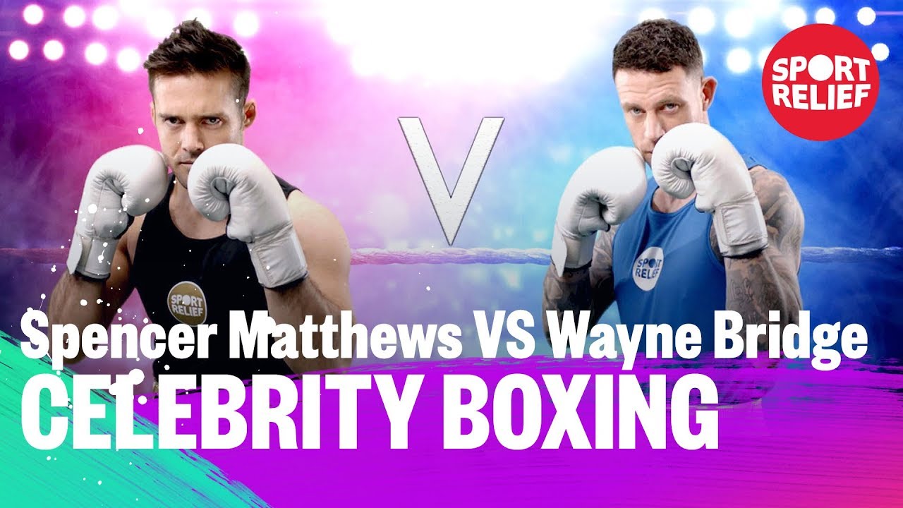 Spencer Matthews VS Wayne Bridge - Celebrity Boxing - Sport Relief 2018