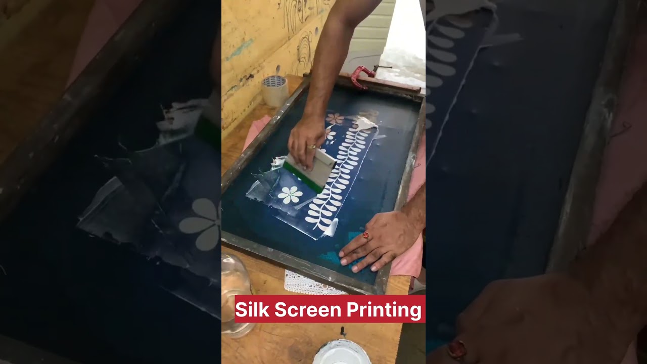 How to make Silk Screen Printing Shirt design for ladies 