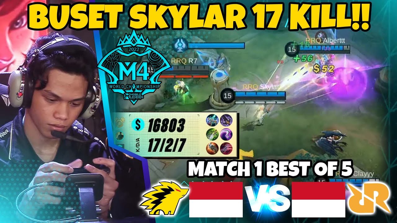 INI SKYLAR APA YA , BETRIX 17 KILL GILA INI!! RRQ VS ONIC MATCH 1 BO 5