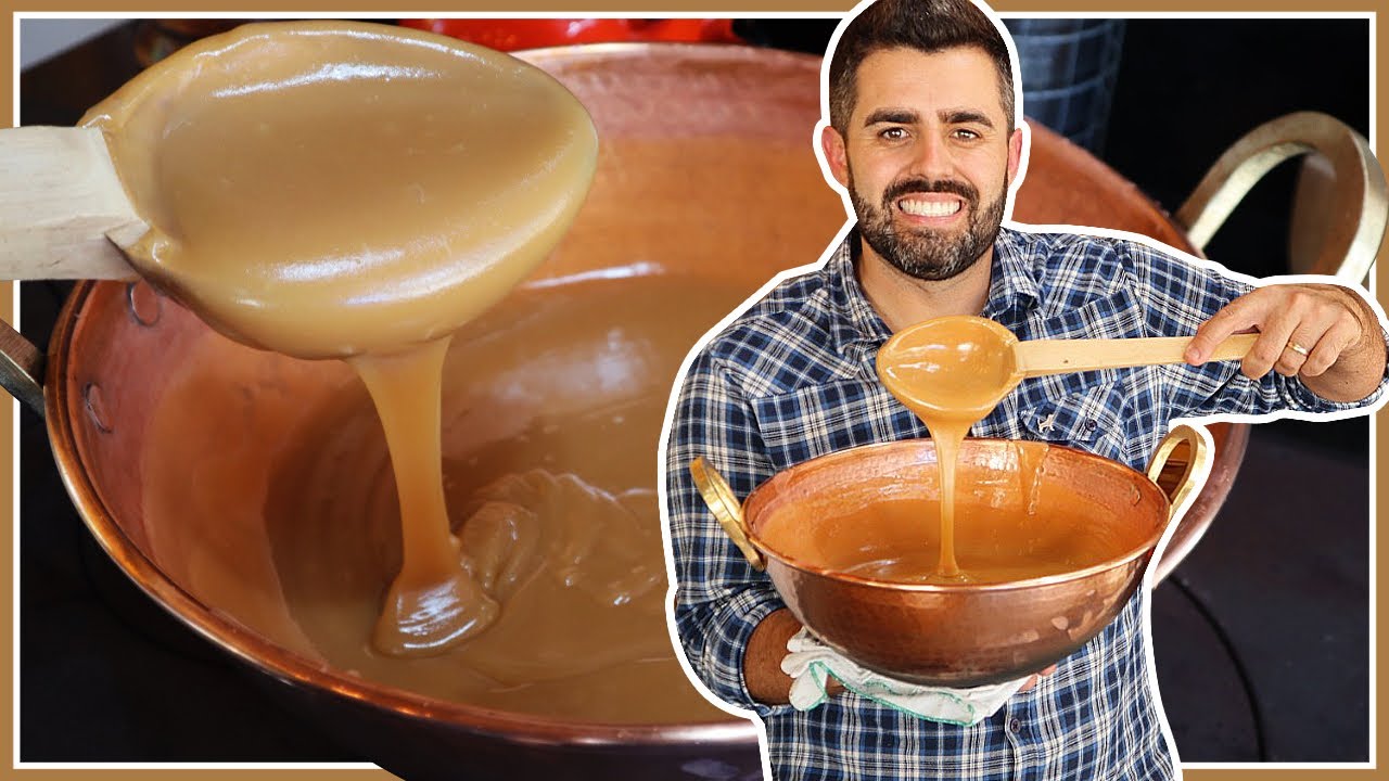 O VERDADEIRO DOCE DE LEITE DA ROÇA I SÓ 2 INGREDIENTES!!