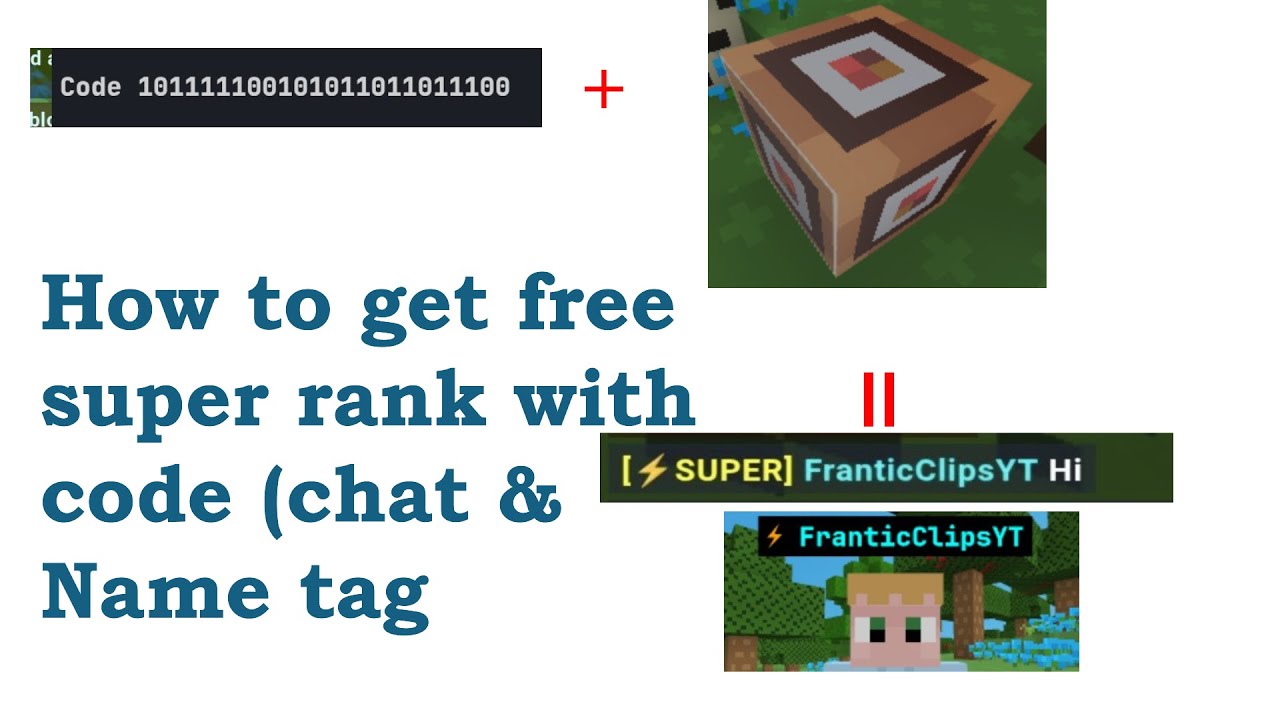 Free super rank in bloxd with code
