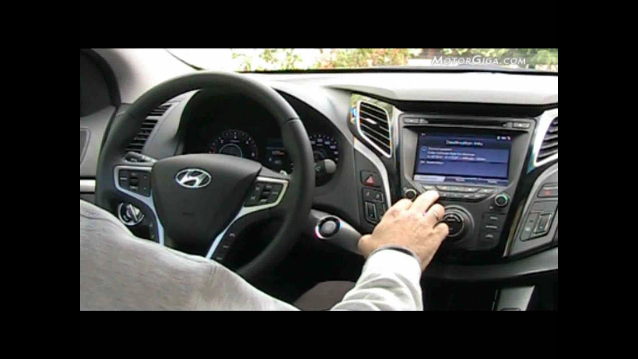 Hyundai i40 sedan, análisis asientos delanteros