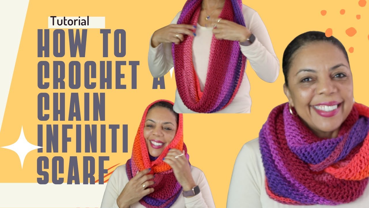 Easy #Crochet Infinity Scarf Tutorial | Perfect for Beginners | Mandala Infiniti Scarf #hdc
