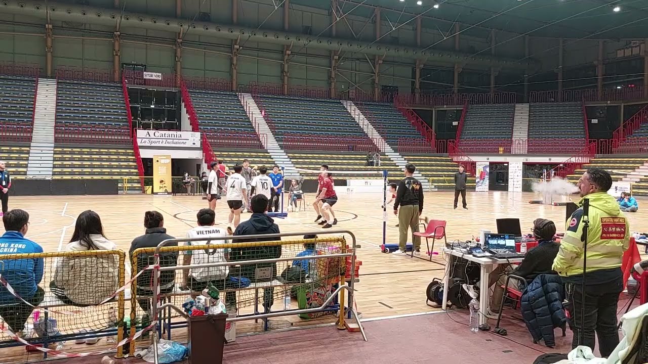 Lábtoll-labda, Italian Open, Döntő: Hongkong - Vietnám (3.rész)