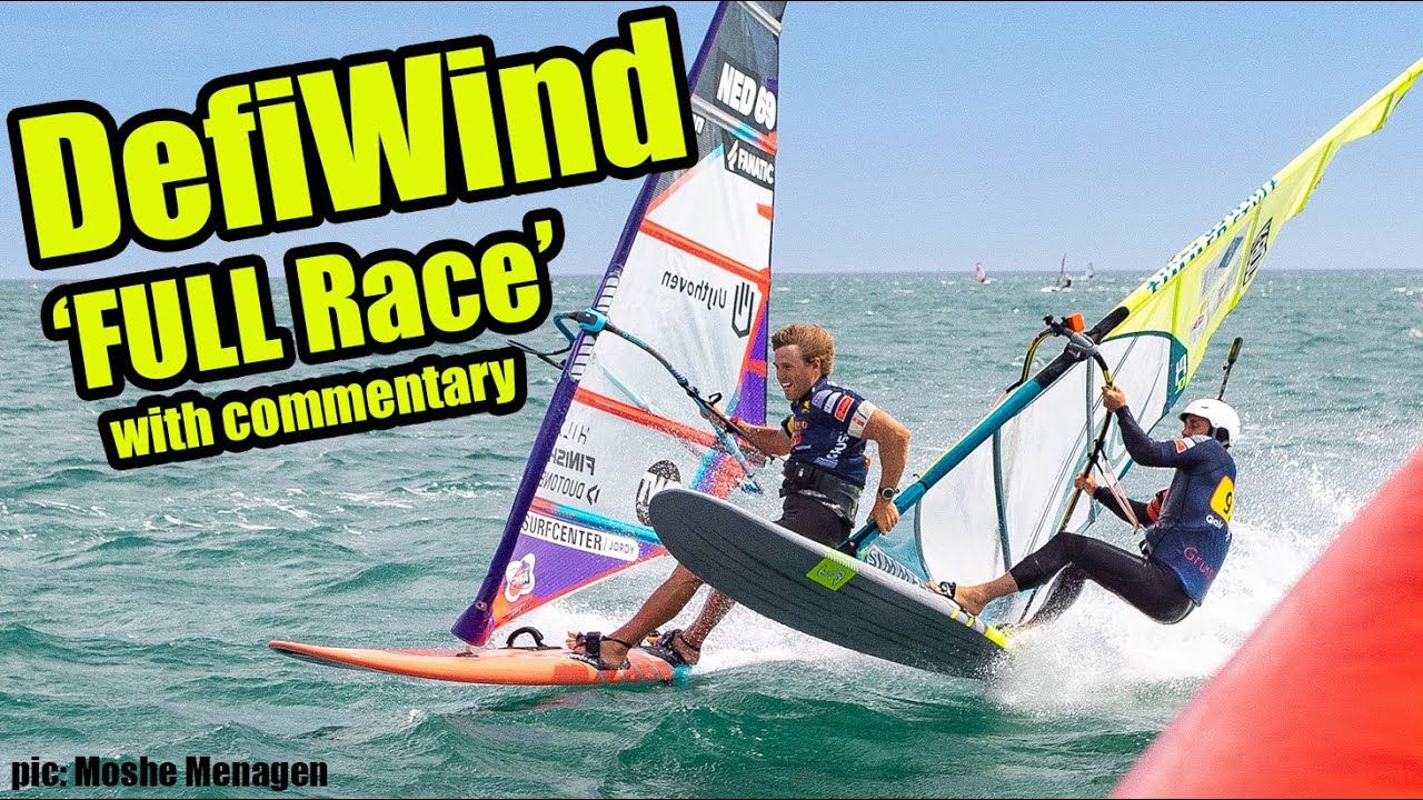 DefiWind - FULL Race - 40km  (with onboard commentary)