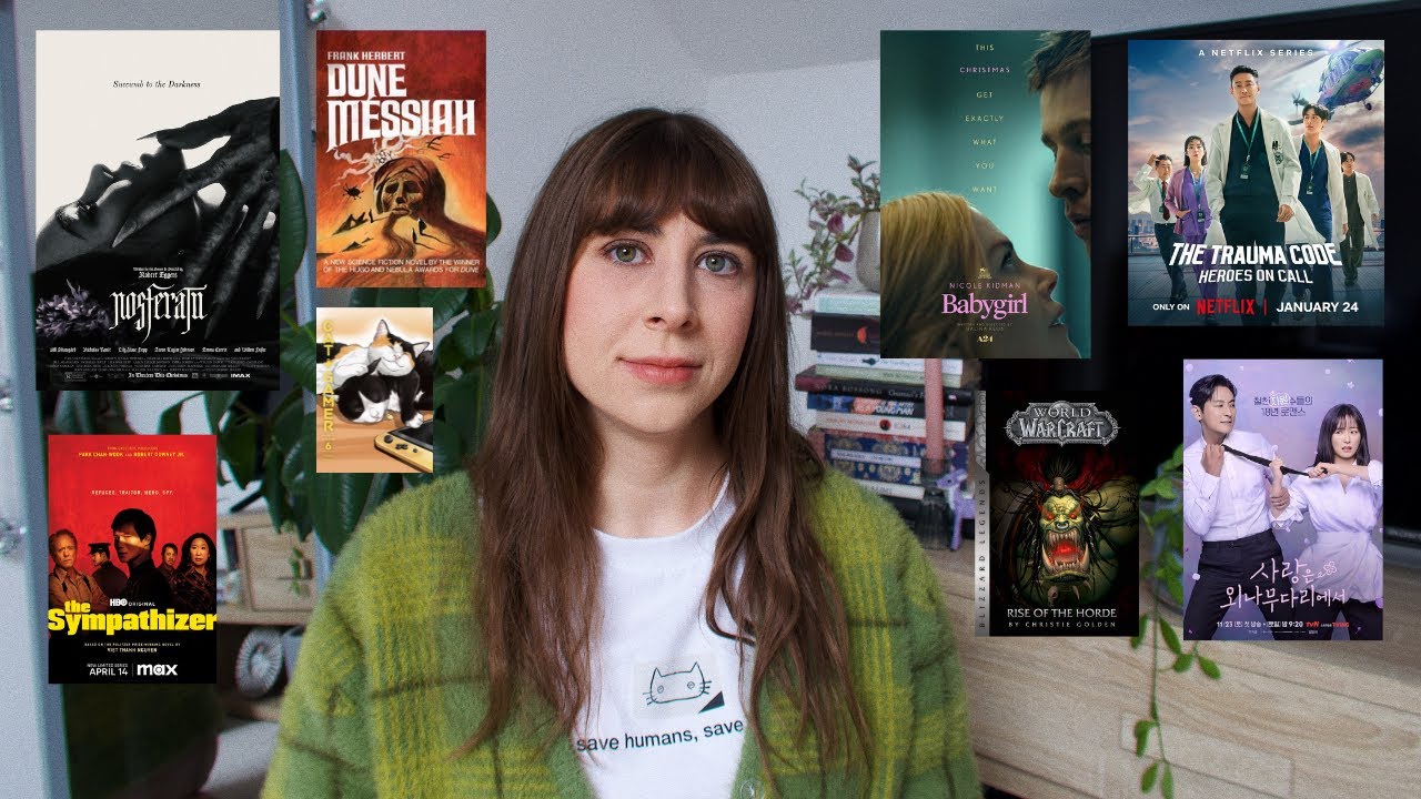 January Wrap Up: Reading more, Nosferatu, Babygirl + more