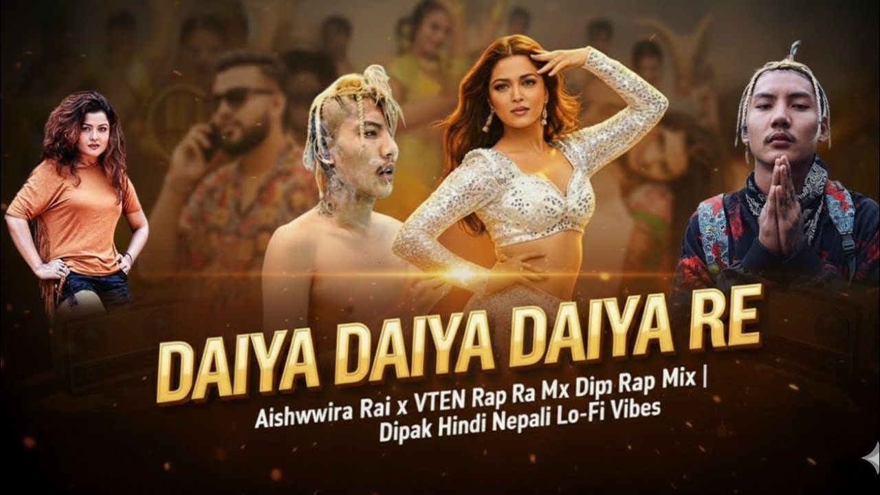 Daiya Daiya Daiya Re – Aishwarya Rai x VTEN Rap Mix  Dipak Hindi Nepali Lo fi 2025 | Remix old
