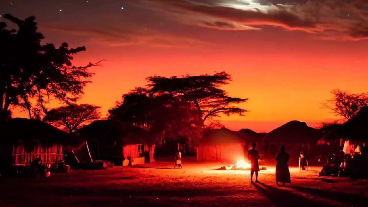 An African superstitious story 