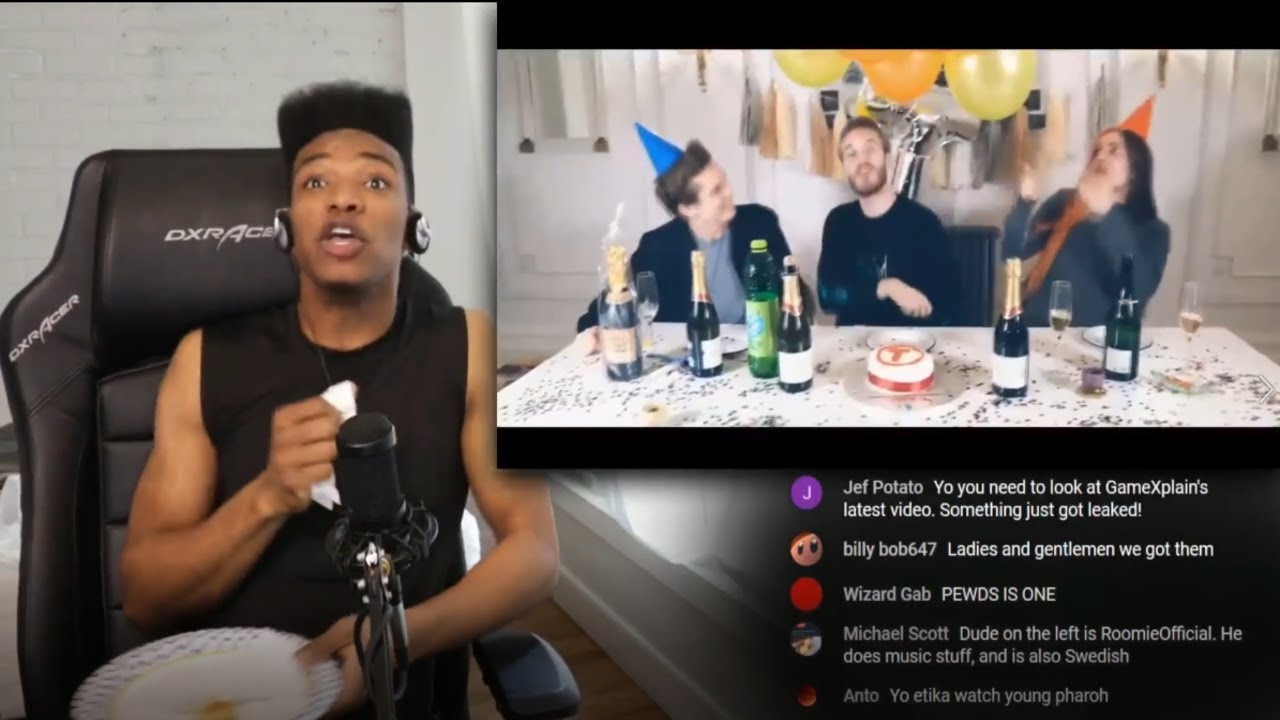 ЭТИКА РЕАКЦИЯ НА ПОЗДРАВЛЕНИЯ PEUDIEPIE