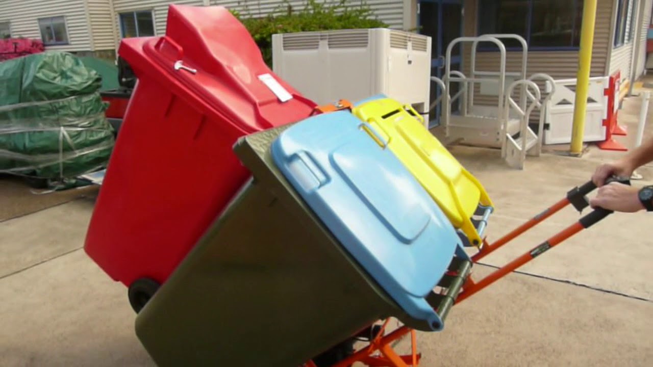 BinSafe HD ELECTRIC WheelieBin Trolley