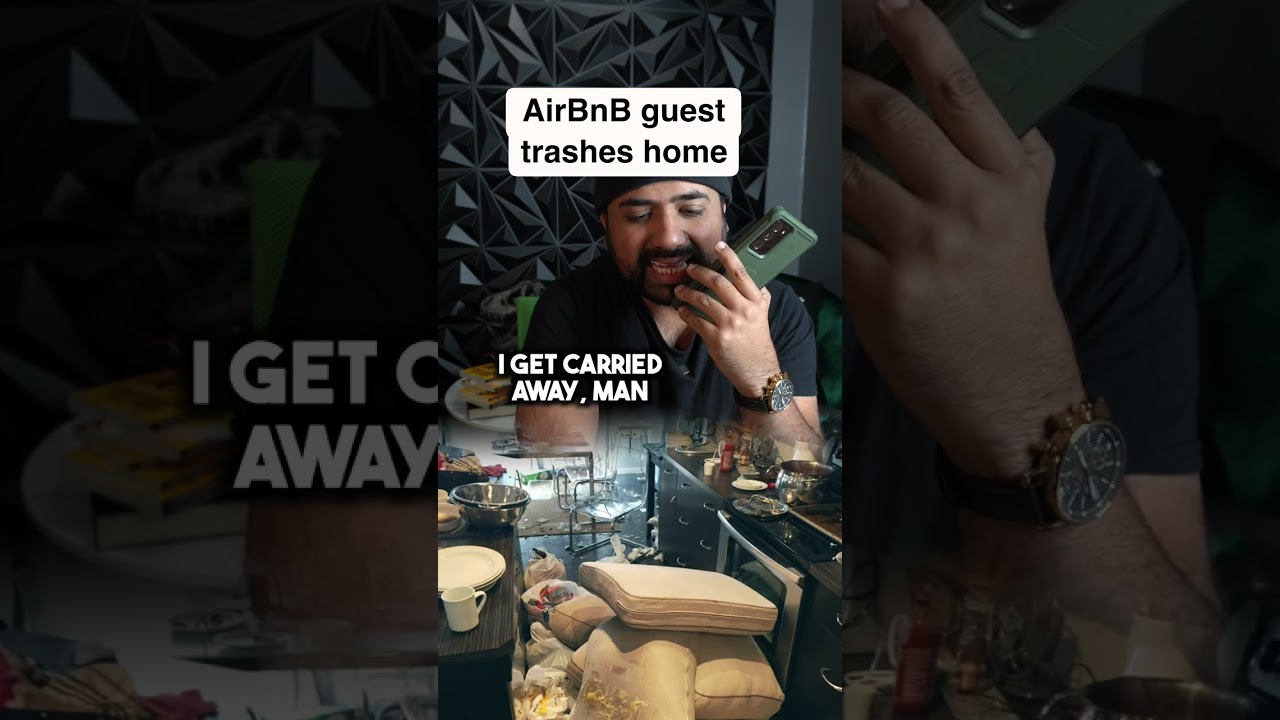 Airbnb Guest Leaves Home Trashed