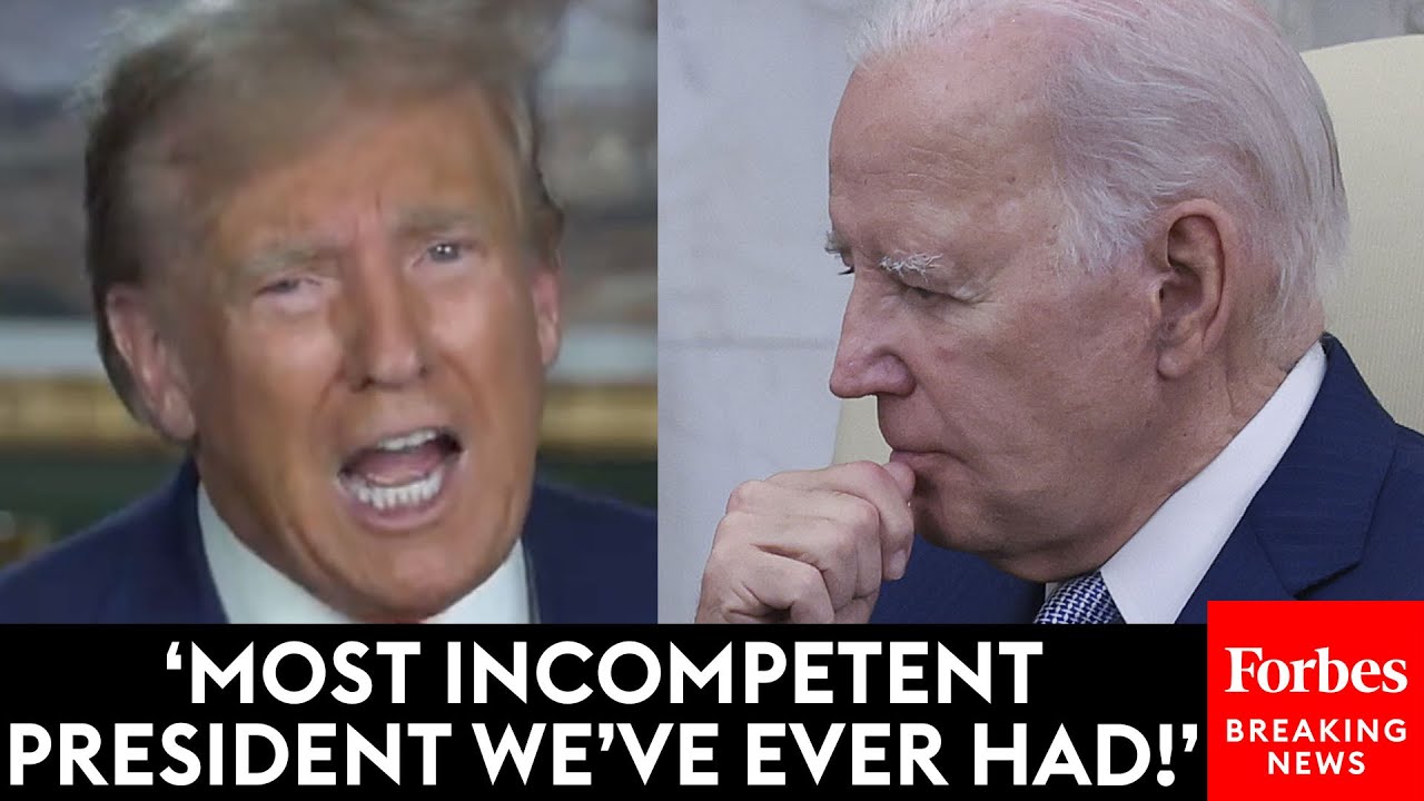 BREAKING NEWS: Trump Angrily Laces Into 'Bidenomics' And Attacks Media In New Video