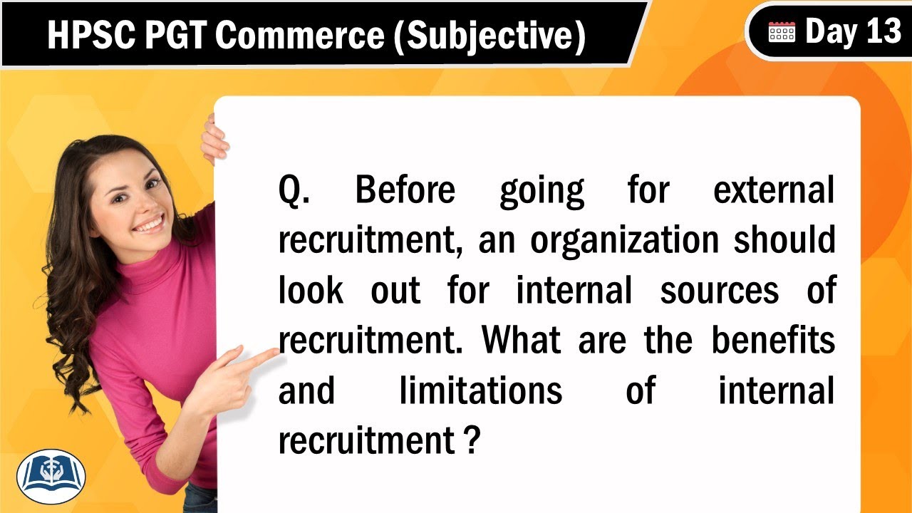 HPSC PGT Commerce | Answer Writing Practice | Subjective Paper | Day 13