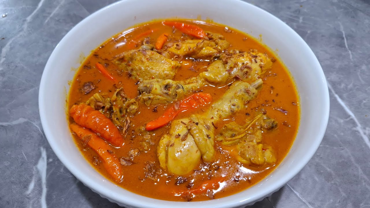 Cara membuat resep GULAI AYAM YANG ENAK Dijamin ketagihan