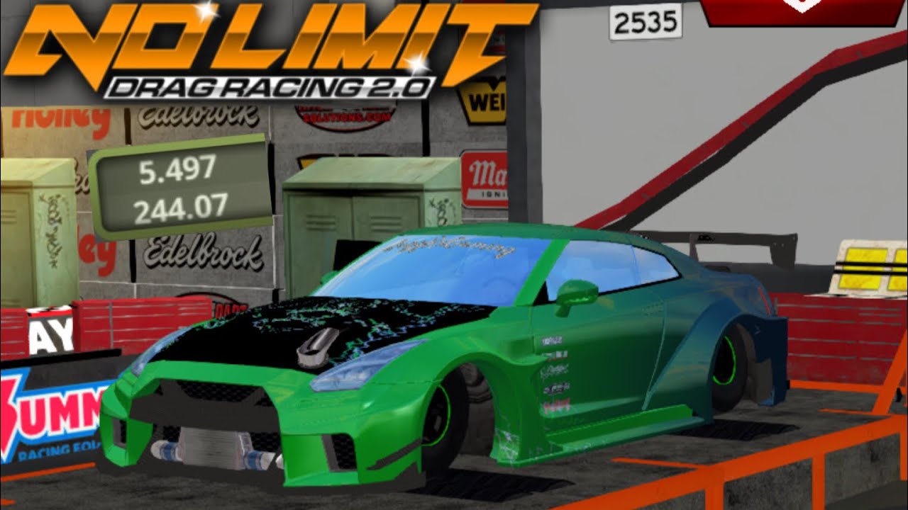 5.4 Nissan GTR Fastest Tune - No Limit Drag Racing 2