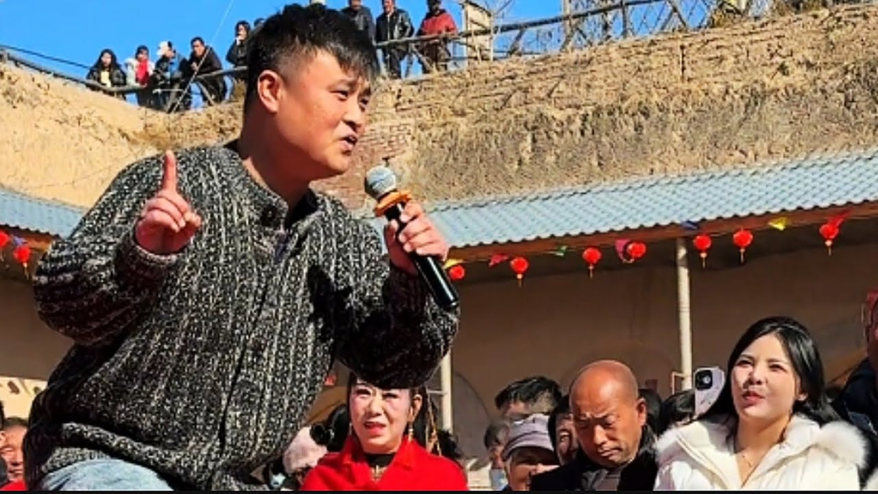 Funny New Year's Festival Sound Effects Make the Whole Village Laugh Hysterically