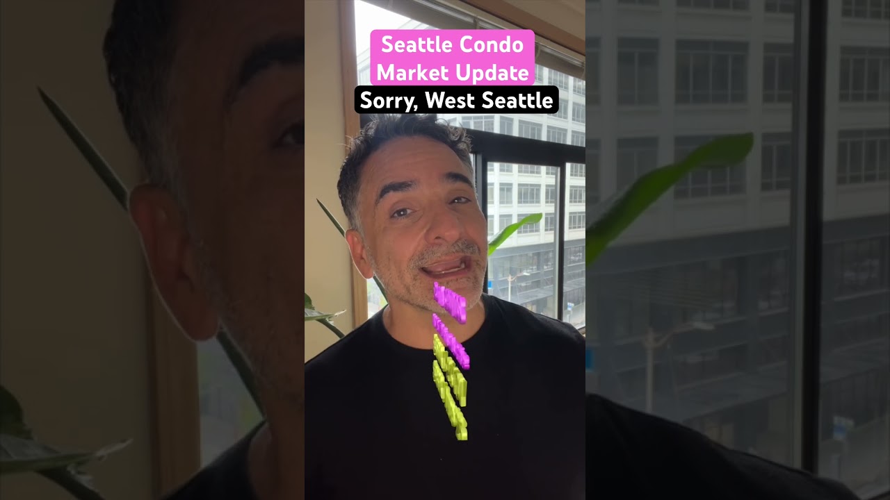 Seattle Condo Market Update - Eastside & W. Seattle Sellers Can Cry 😭 #seattlerealestate #seattle