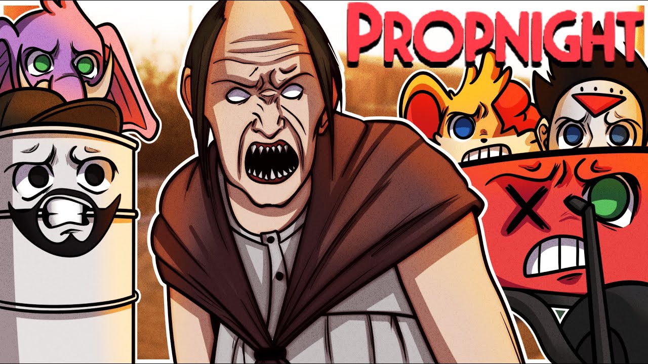 THEY CAN'T HIDE FROM GRANNY!!! [PROPNIGHT] w/FRIENDS
