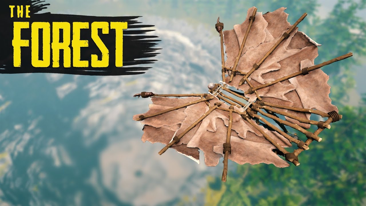 GLIDING INTO THE SINKHOLE! The Forest New Update