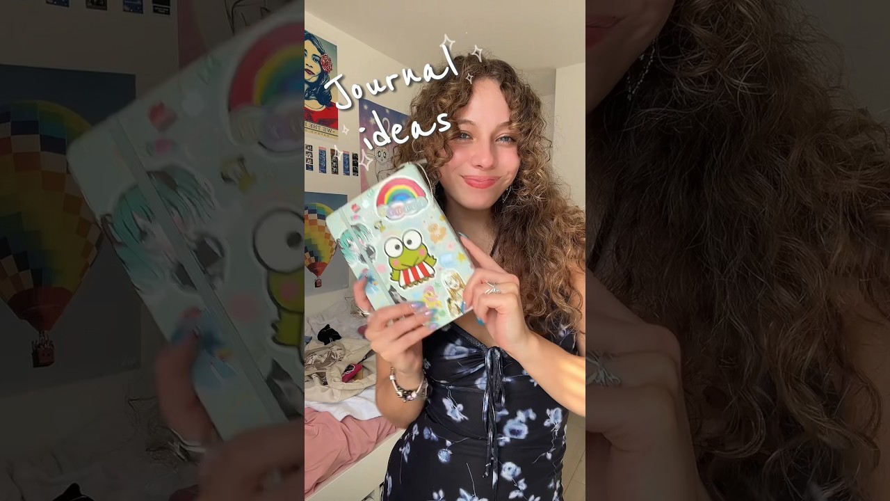 5 EASY JOURNALING IDEAS! 📓🥳 #journaling #journal #journalwithme #journalinspiration