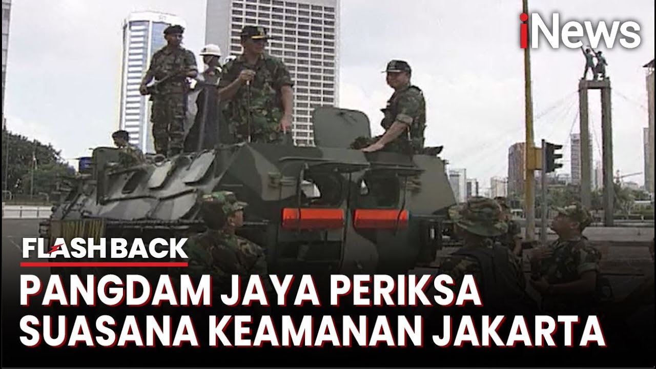 Mayjen TNI Sjafrie Sjamsoeddin Meninjau Situasi Ibu Kota melalui Patroli Kendaraan PHH | Flashback