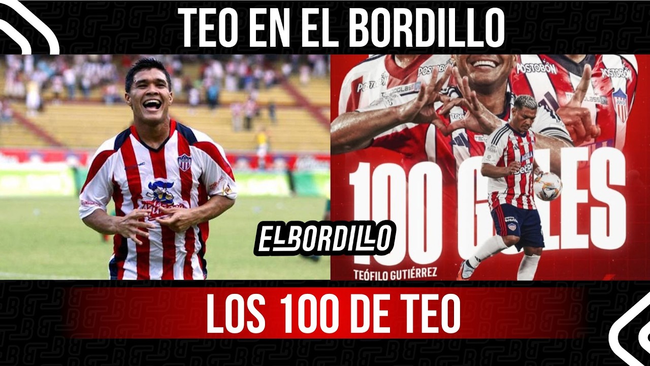 🔴⚪ EXCLUSIVO | Teo Gutiérrez llega a los 100 goles con Junior y entra al podio de leyendas 🔴⚪