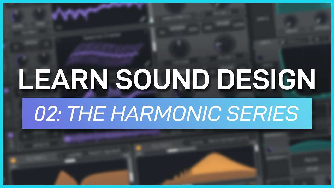 Learn Synthesizers and Sound Design Episode 2 // Harmonics, Noise, and Oscillators