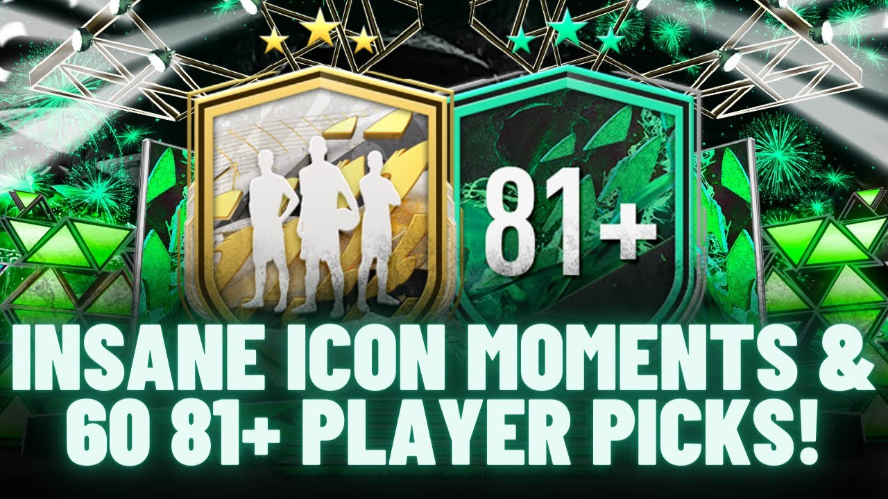 92+ ICON MOMENTS PLAYER PICK & SIXTY 81+ PLAYER PICKS!
